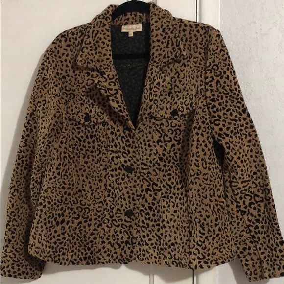 Monterey Bay Jackets & Blazers - Vintage Animal Print Jacket 🐆